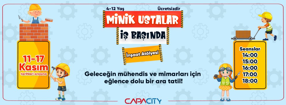 Minik Ustalar İş Başında