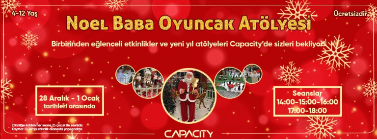 Noel Baba Oyuncak Atölyesi