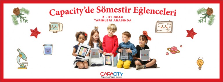 Yeni Yıl ve Sömestir Tatilinin Neşesi Capacity’de Katlanıyor!